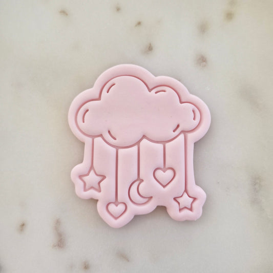 Cloud Mobile Cookie Cutter and Stamp