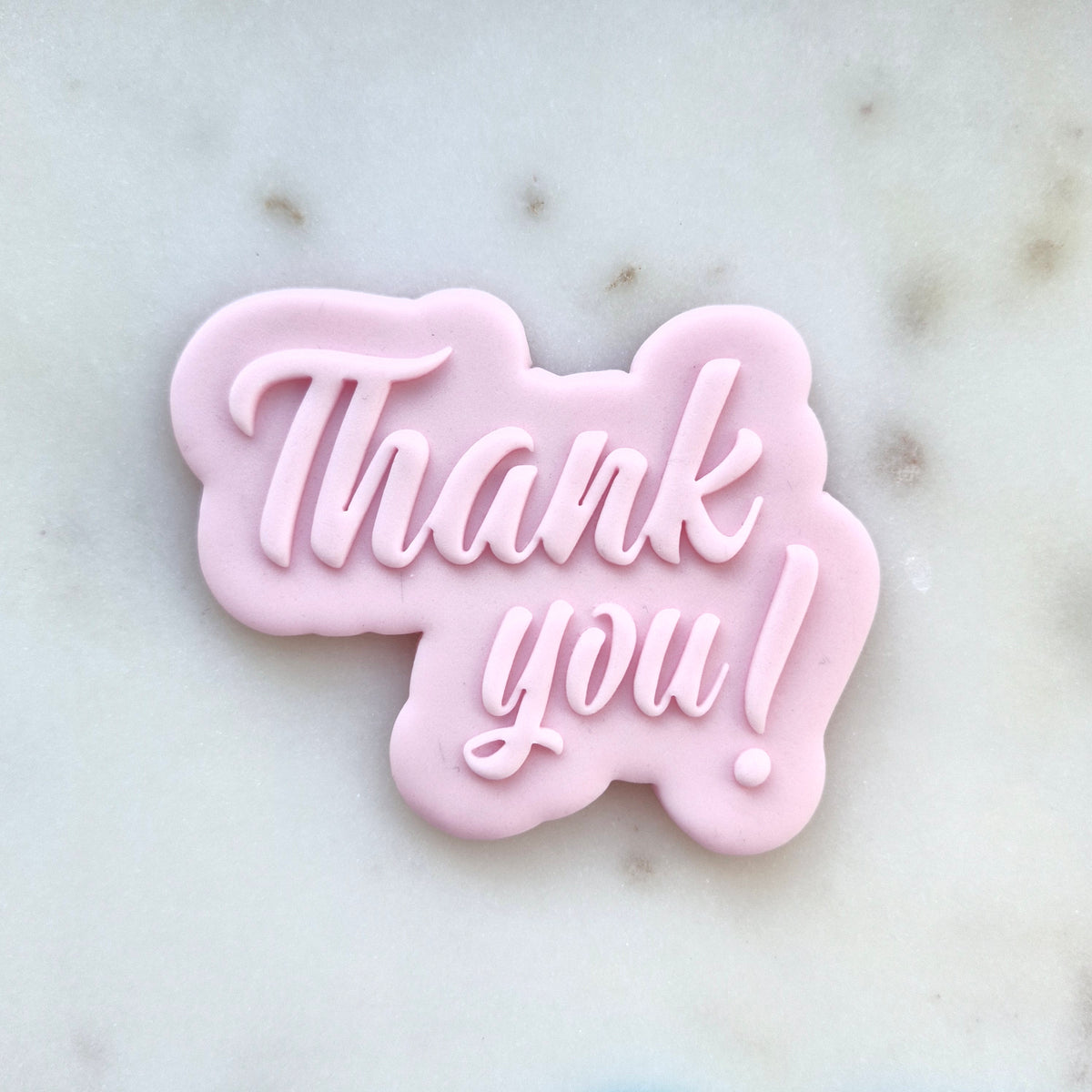 Thank You Cookie Cutter and Deboss Stamp zoomed out