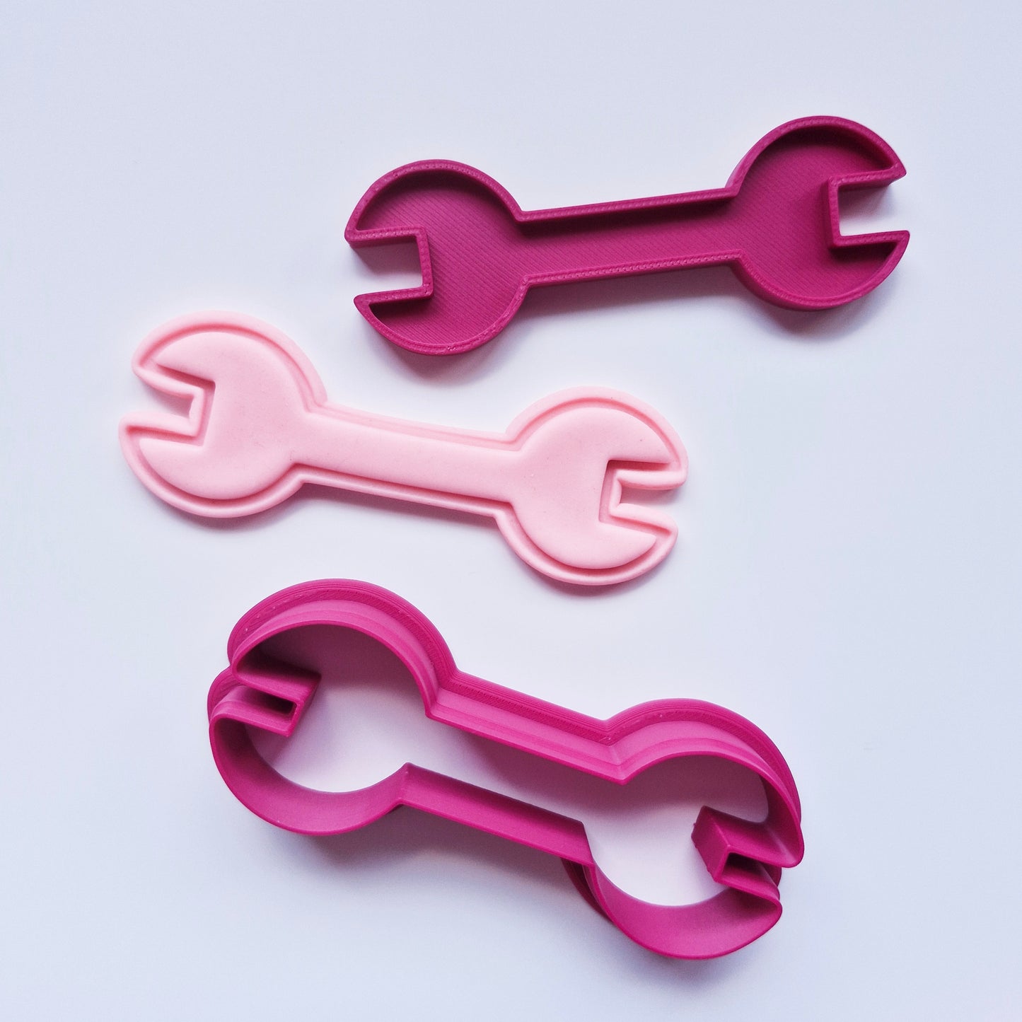 Tools Set of 4 Cookie Cutter and Stamp