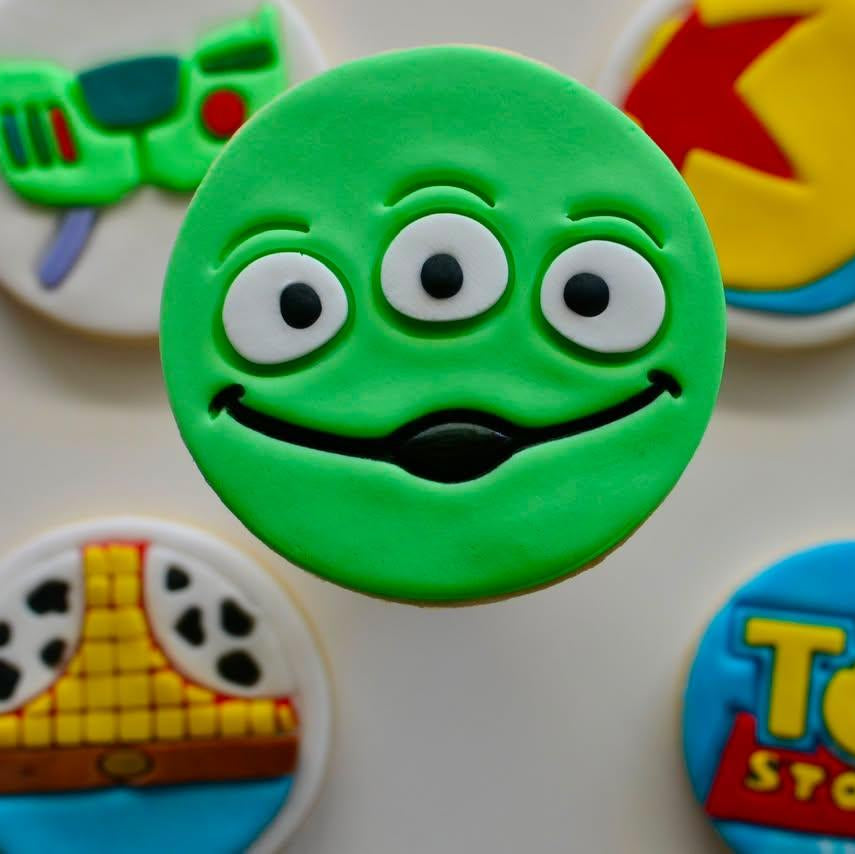 Story of Toys Set Cookie Cutter and Stamp alien
