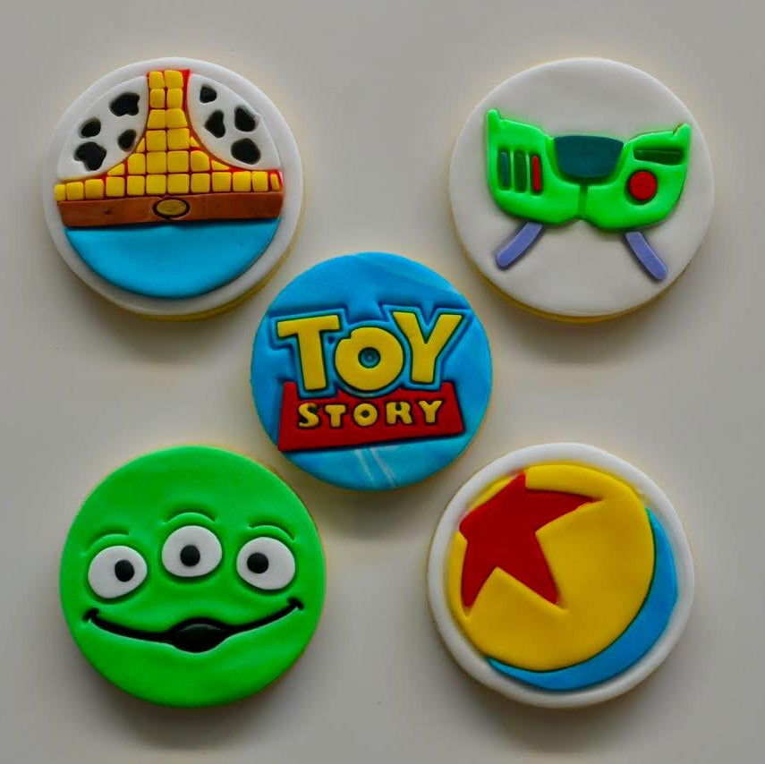 Story of Toys Set Cookie Cutter and Stamp set
