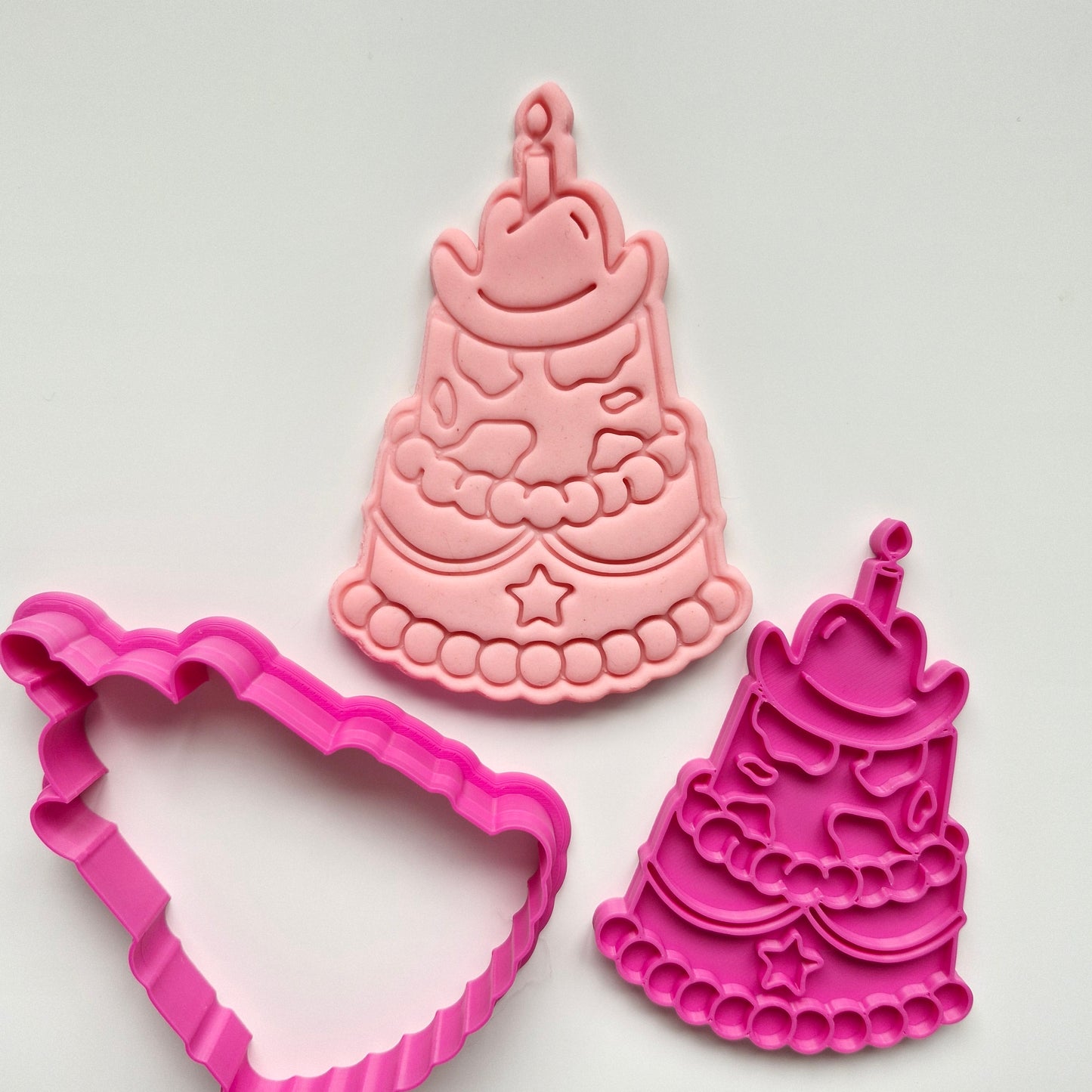 Western Cake, Cookie Cutter and Stamp