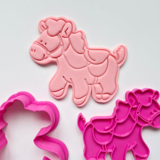 Baby Horse, Cookie Cutter and Stamp